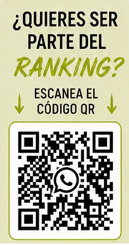 Código QR para inscribirse en la Escalerilla de Tenis